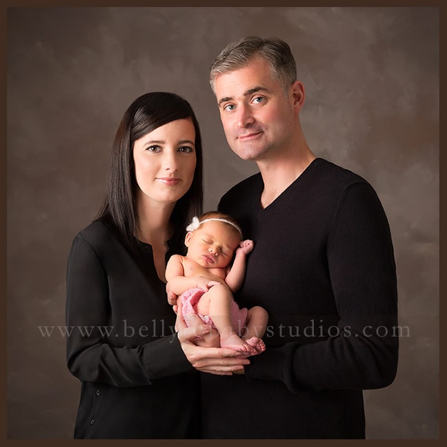 Newborn Photography with Parents Houston