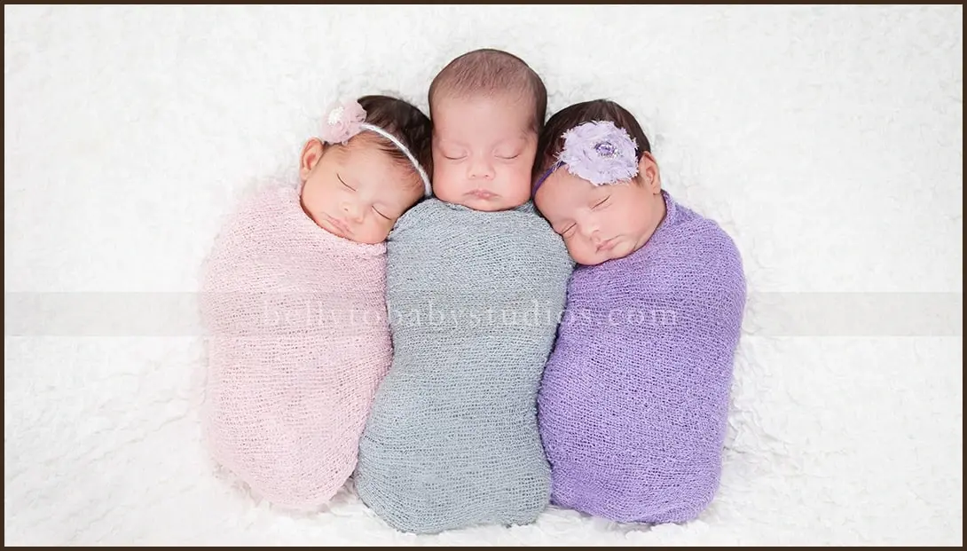 Triplets Newborn Photogrpahy