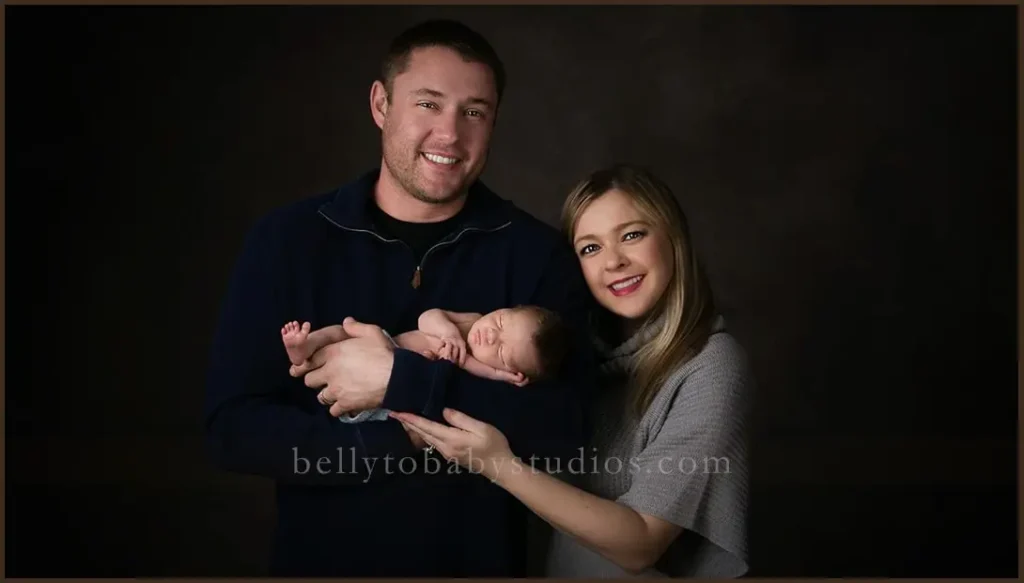 Professional Newborn Family Portrait Photography