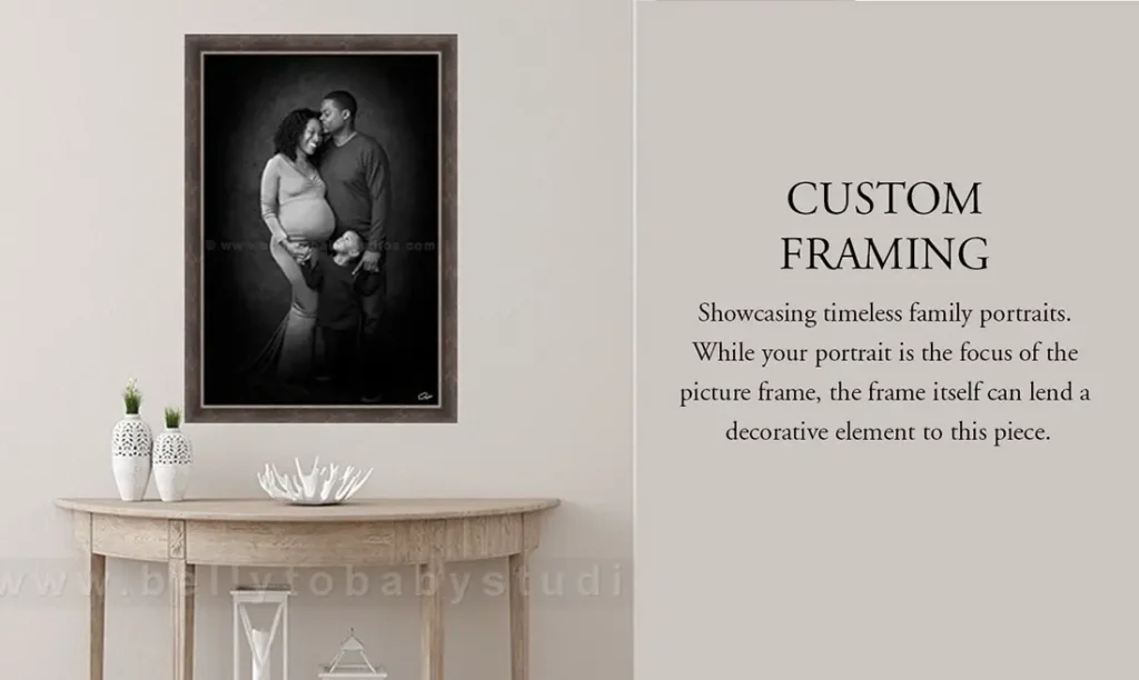 Custom Framing for Portraits
