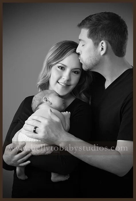 Professional Newborn Family Portrait