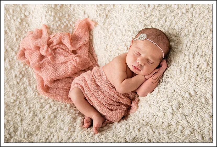 Houston Maternity Photographer Houston Newborn Photography Portrait of Sleeping Baby