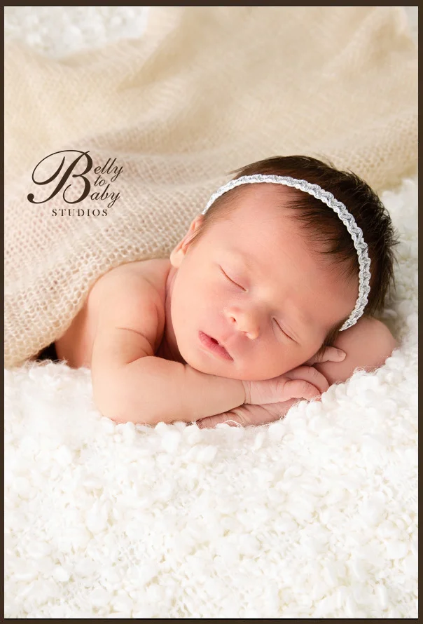 Houston Maternity Photographer Sleeping newborn baby portrait photographed in Houston